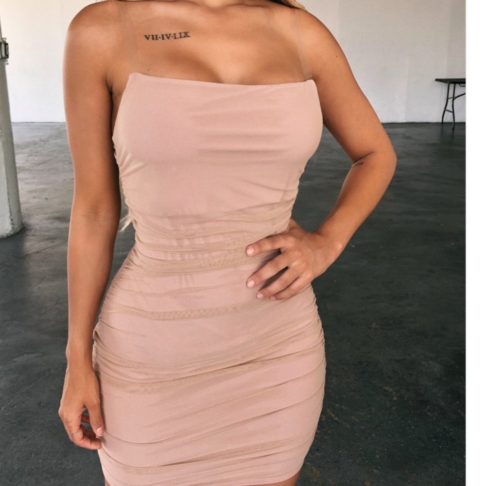 Ootd elastic dress
